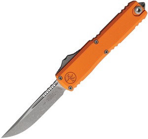 MCT1148410APOR Microtech Automatic Pocket Knife UTX-70 Gen IV OTF Orange